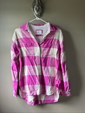 American Eagle Soft Button Down Flannel | Oversized | Size XS